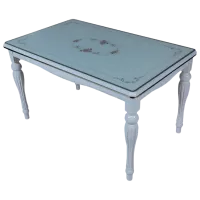 Кухонный стол Magnus DT A20 Стекло/ White