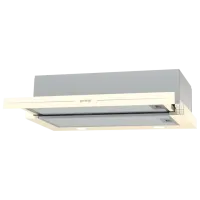 Вытяжка Gorenje BHP62CLI Телескопическая/ Слоновая кость/ Нержавеющая сталь