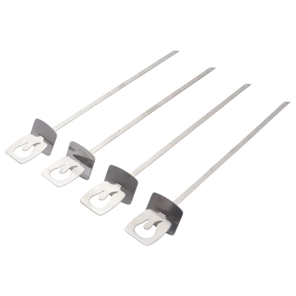 Шампуры Char-Broil 8966596 4 шампура/ 35 см/ Нержавеющая сталь photo 1