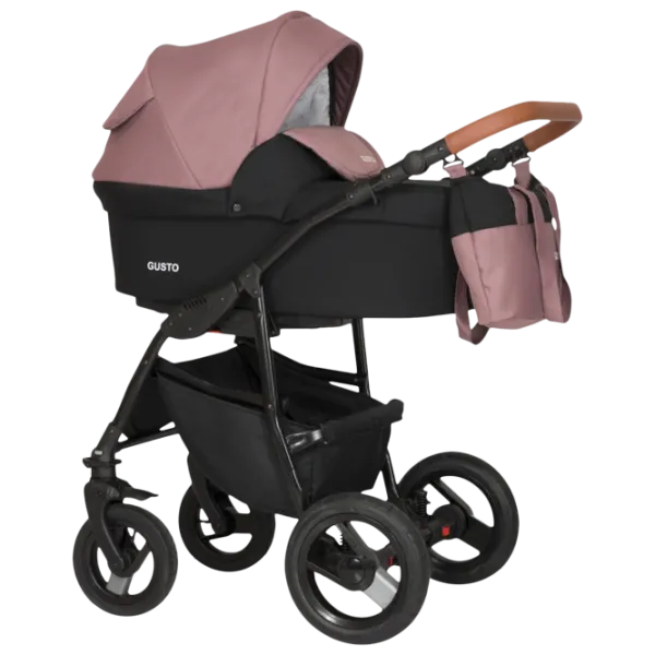 Детская коляска Verdi Gusto 2 in 1 2373-002/ Розовый photo 1