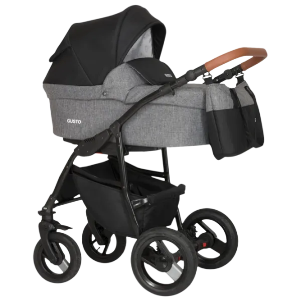 Детская коляска Verdi Gusto 2 in 1 2373-005/ Черный photo 1
