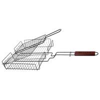 Plasă pentru grătar Vaggan 44680 Oțel inoxidabil/ 310 x 260 x 60 mm