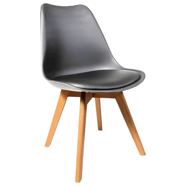Scaun de bucătărie Magnus 7053 Piele artificială/ Gray photo 1