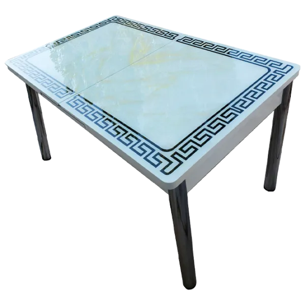 Кухонный стол Magnus Kelebek II 1125 Стекло/ Белый photo 1 Кухонный стол Magnus Kelebek II 1125 Стекло/ Белый photo 1