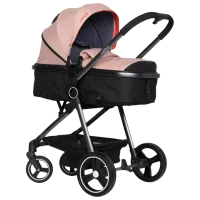 Детская коляска Colibro Onemax 3 in 1 2367-003/ Розовый
