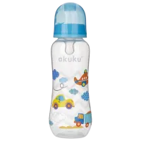 Biberon Akuku A0105 pentru băieți/ 250 ml/ Blue