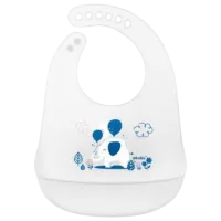 Bavetă Akuku A0506 Clasică/ Silicon/ White