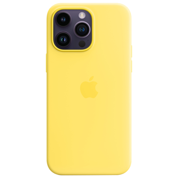 Чехол для смартфона Apple iPhone 14 Pro Apple/ Back/ TPU/ Canary Желтый photo 1