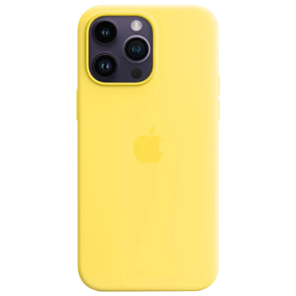 Чехол для смартфона Apple iPhone 14 Pro Max Apple/ Back/ TPU/ Canary Желтый photo 1 Чехол для смартфона Apple iPhone 14 Pro Max Apple/ Back/ TPU/ Canary Желтый photo 1