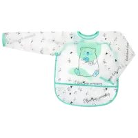 Слюнявчик Akuku A0518 Рубашка/ Полиэстер/ Turcoaz