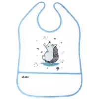 Слюнявчик Akuku A0520 Классическая/ ЭВА/ Синий