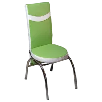 Scaun de bucătărie Magnus Merchan ECO Piele/ Green White
