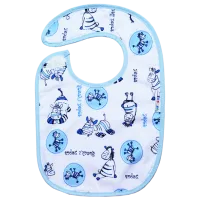 Слюнявчик Akuku A1320 Классическая/ Хлопок/ Разноцветный