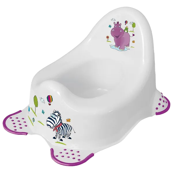 Горшок Keeeper Hippo 18648100 Унисекс/ 12+ месяцев/ Белый photo 1