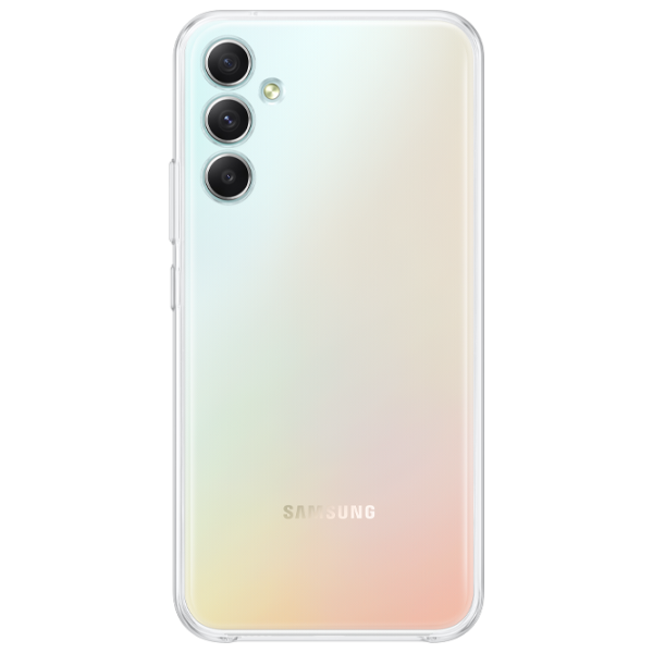 Чехол для смартфона Samsung Galaxy A34 Samsung/ Back/ TPU/ Прозрачный photo 1