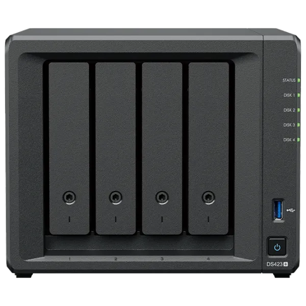 NAS Synology DS423+ Черный photo 1