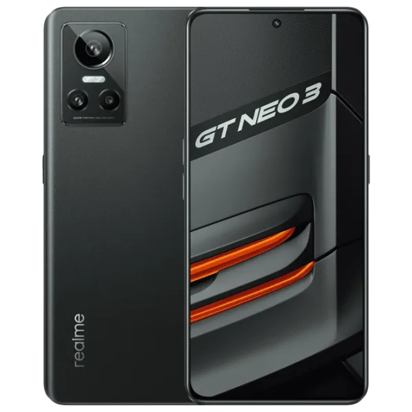 Realme GT Neo 3 8 ГБ/ 256 ГБ/ Dual SIM/ Черный Asphalt photo 1