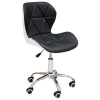 Fotoliu de birou Magnus CX B816 ECO Piele/ Black White
