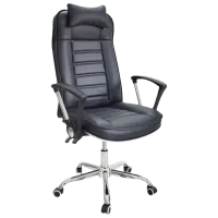 Fotoliu de birou Magnus B83 ECO Piele/ Black