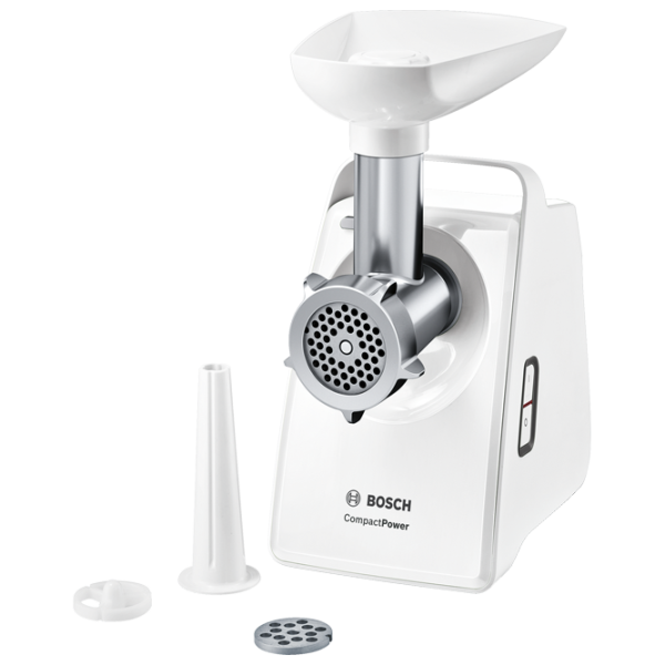 Mașină de tocat carne Bosch MFW3910W 1900 W/ 2.3 kg/ min/ White photo 1