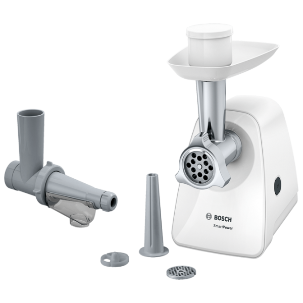 Mașină de tocat carne Bosch MFW2515W 1500 W/ 1.7 kg/ min/ White photo 1