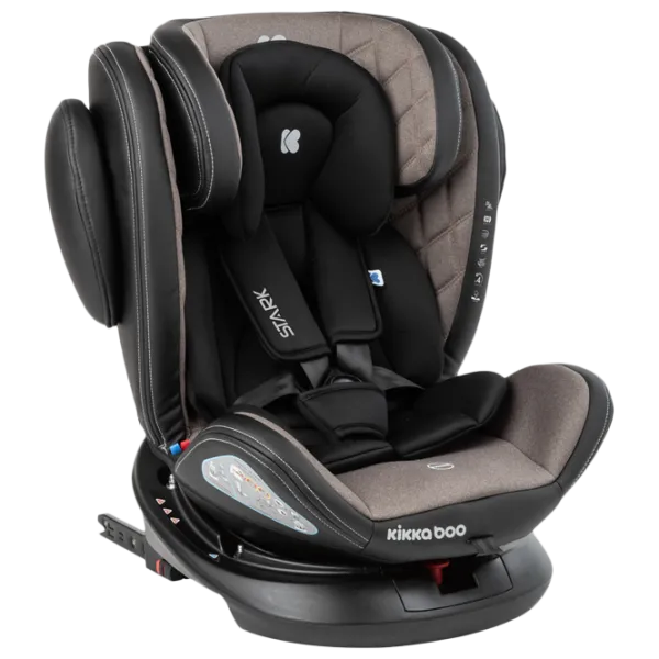 Scaun auto Kikka Boo Stark  0 luni - 12 ani / 36 kg / Beige photo 1