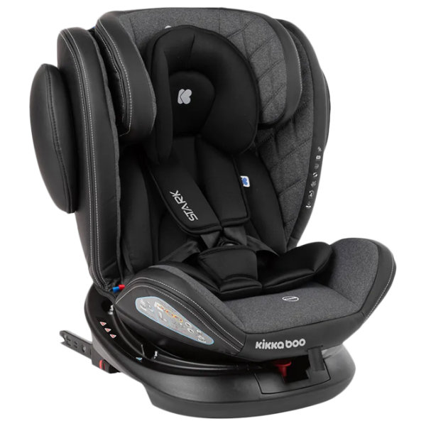 Scaun auto Kikka Boo Stark  0 luni - 12 ani / 36 kg / Dark Gray photo 1