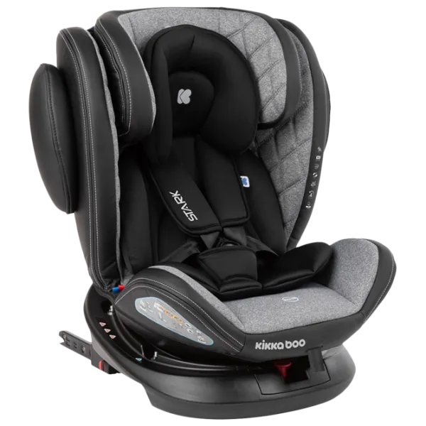 Scaun auto Kikka Boo Stark  0 luni - 12 ani / 36 kg / Light Gray photo 1