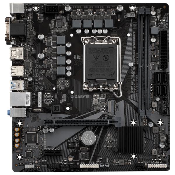 Placă de bază Gigabyte H610M S2H V2 mATX/ Intel H610 photo 1
