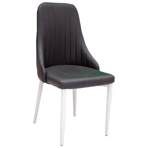 Кухонный стул Magnus DC A13 Велюр/ Черный Белый photo 1 Кухонный стул Magnus DC A13 Велюр/ Черный Белый photo 1