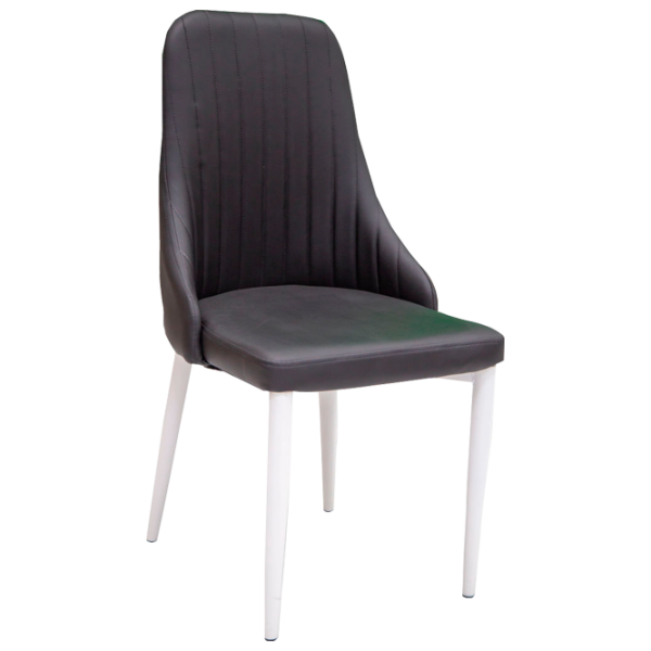 Кухонный стул Magnus DC A13 Велюр/ Черный Белый photo 1 Кухонный стул Magnus DC A13 Велюр/ Черный Белый photo 1