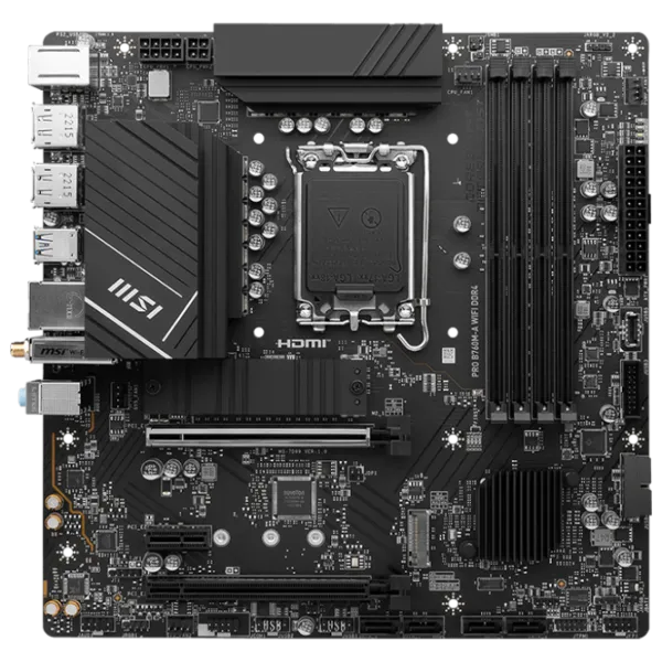Материнская плата MSI PRO B760M-A WIFI mATX/ Intel B760M photo 1