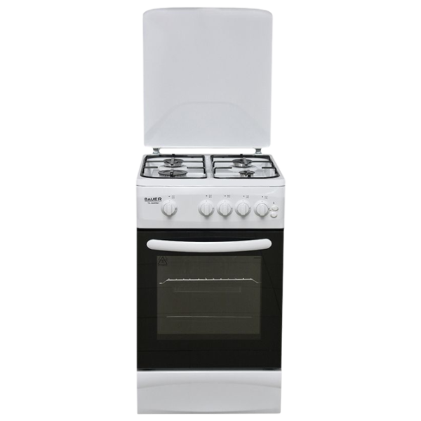 Плита Bauer TG 5640 WI Газовая/ Белый photo 1
