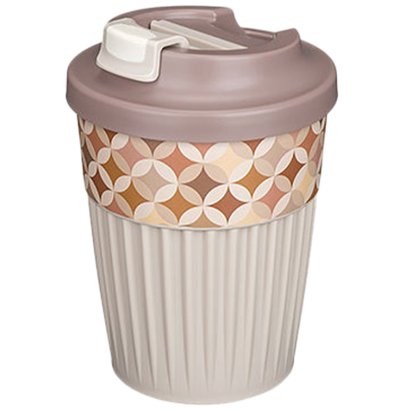 Pahar Bytplast Phibo 0.35l / Polipropilenă / Beige photo 1