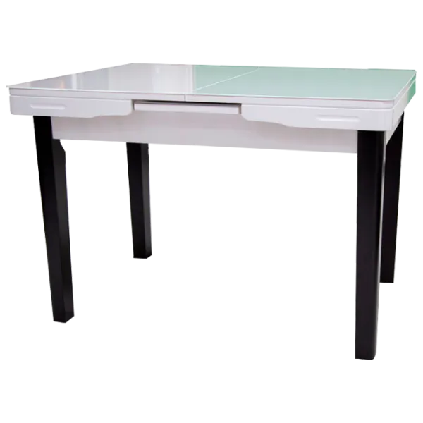 Masă de bucătărie extensibilă Magnus DT A30 Sticlă/ Black photo 1