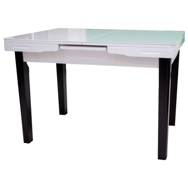 Masă de bucătărie extensibilă Magnus DT A30 Sticlă/ Black photo 1