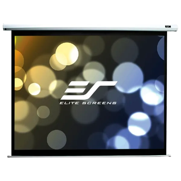 Ecran pentru proiector EliteScreens ELECTRIC100V 152 cm/ 203 cm/ Pe perete/ White photo 1
