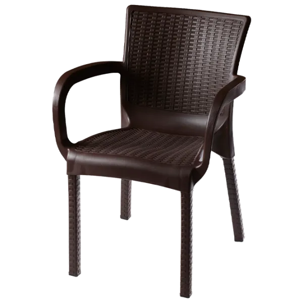 Садовый стул Magnus Mambo CT 014P Пластик/ Коричневый photo 1 Садовый стул Magnus Mambo CT 014P Пластик/ Коричневый photo 1