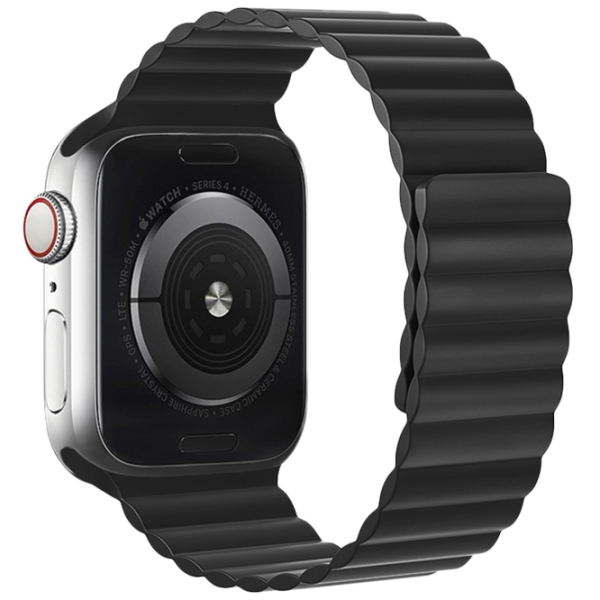 Ремешок Apple Watch WA07 Flexible series magnetic strap Силикон/
38, 40, 41 мм / Черный  photo 1 Ремешок Apple Watch WA07 Flexible series magnetic strap Силикон/
38, 40, 41 мм / Черный  photo 1
