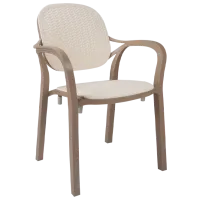 Садовый стул Magnus Yonca CT 024 Пластик/ Капучино