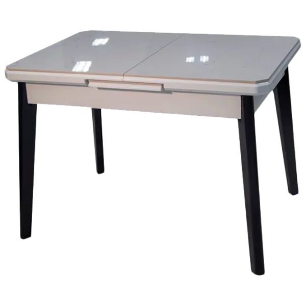 Masă de bucătărie extensibilă Magnus DT A58 Ceramică/ White photo 1