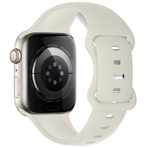 Ремешок Apple Watch WA15 Flexible series 8-character buckle solid color silicone strap Силикон/
38, 40, 41 мм / Star color  photo 1 Ремешок Apple Watch WA15 Flexible series 8-character buckle solid color silicone strap Силикон/
38, 40, 41 мм / Star color  photo 1