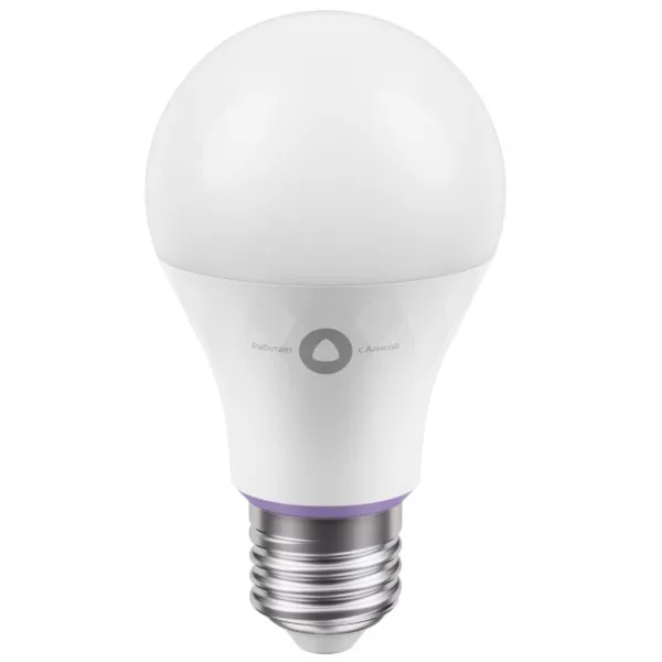 Умная лампочка светодиодная Yandex YNDX-00501 E27/ 8 Вт/ 6500 К/ 806лм/ White photo 1