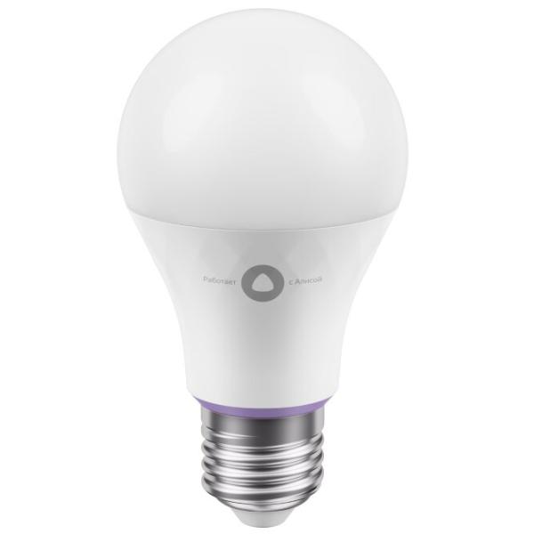 Умная лампочка светодиодная Yandex YNDX-00501 E27/ 8 Вт/ 6500 К/ 806лм/ White photo 1