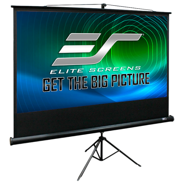 Ecran pentru proiector EliteScreens T84UWV1 127 cm/ 170 cm/ Pe podea/ White photo 1