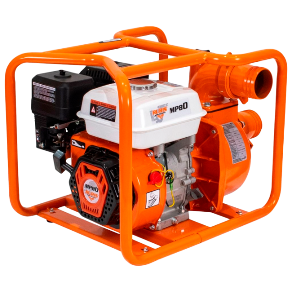 Мотопомпа Ruris MP80 48000 л/ ч Бензин photo 1