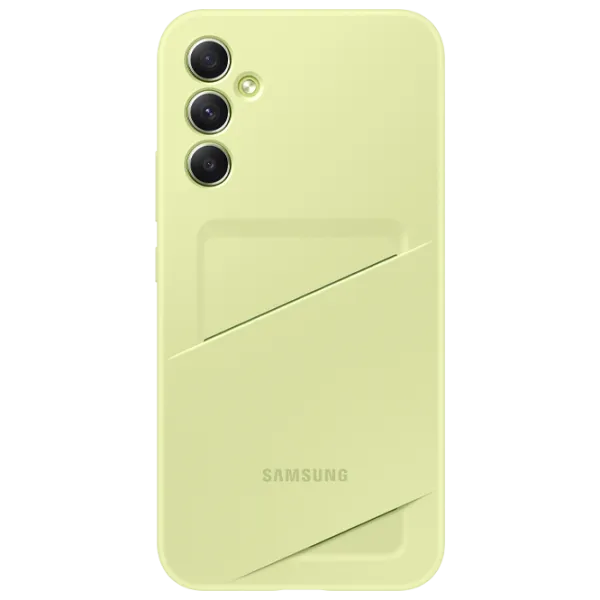 Чехол для смартфона Samsung Galaxy A34 Samsung/ Back/ TPU/ Lime Зелёный photo 1