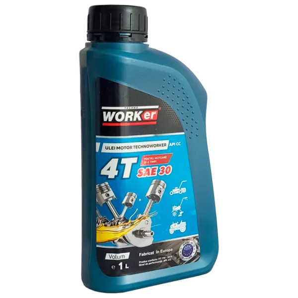 Ulei de motor Technoworker 4T SAE 30 5W-30 1 l mineral photo 1 Ulei de motor Technoworker 4T SAE 30 5W-30 1 l mineral photo 1