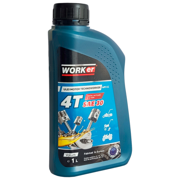 Ulei de motor Technoworker 4T SAE 30 5W-30 1 l mineral photo 1 Ulei de motor Technoworker 4T SAE 30 5W-30 1 l mineral photo 1