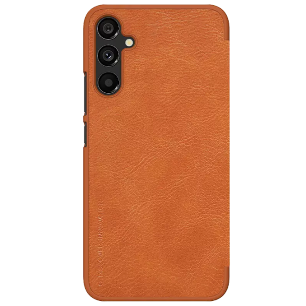 Husă pentru smartphone Samsung Galaxy A34 Nillkin/ Flip Cover/ Piele/ Brown photo 1